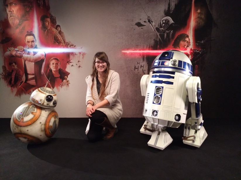 R2-D2 and BB-8 Star Wars the Last Jedi
